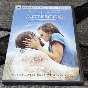 THE NOTEBOOK DVD RYAN GOSLING LOVE STORY